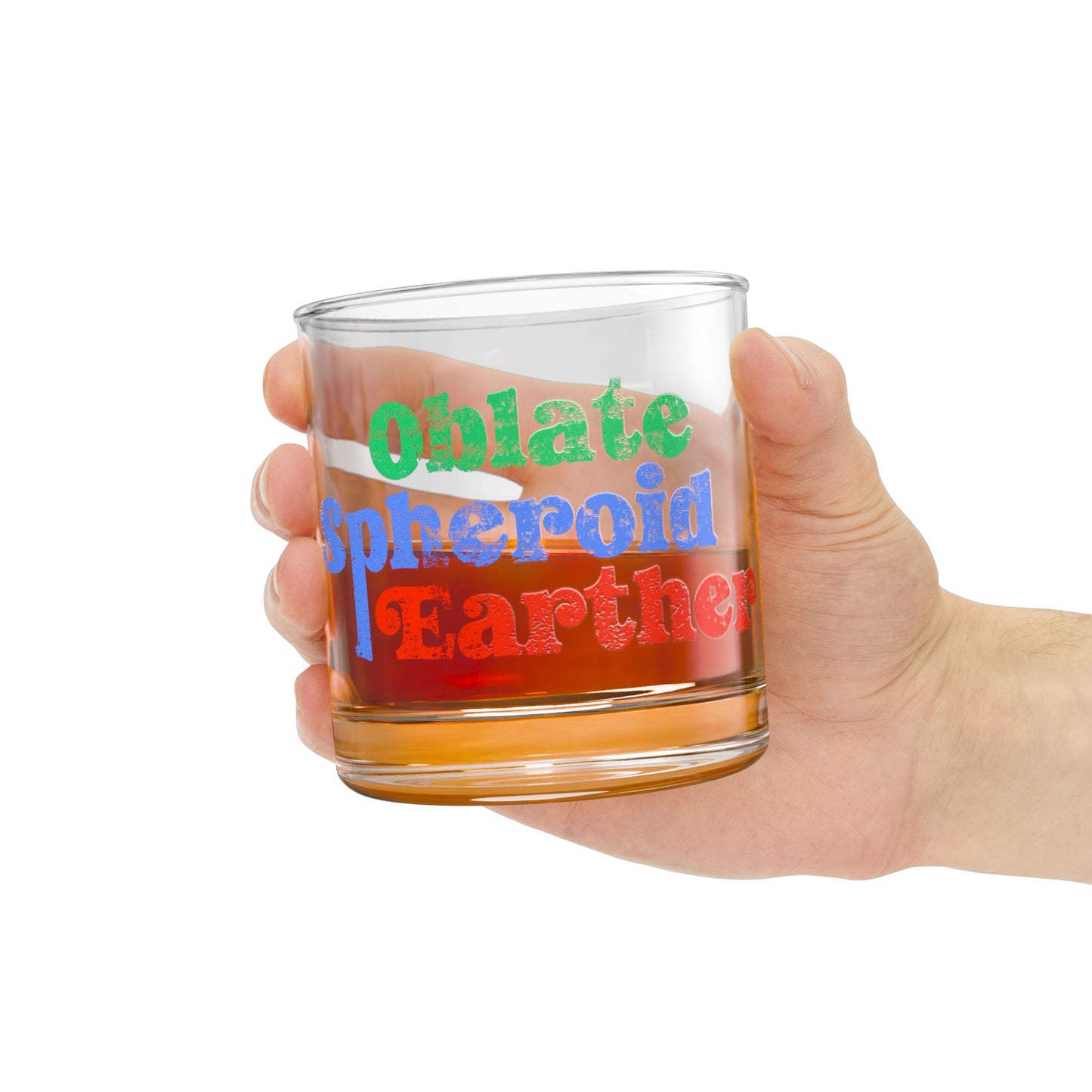 Oblate Spheroid Earther Rocks Glass Tumbler