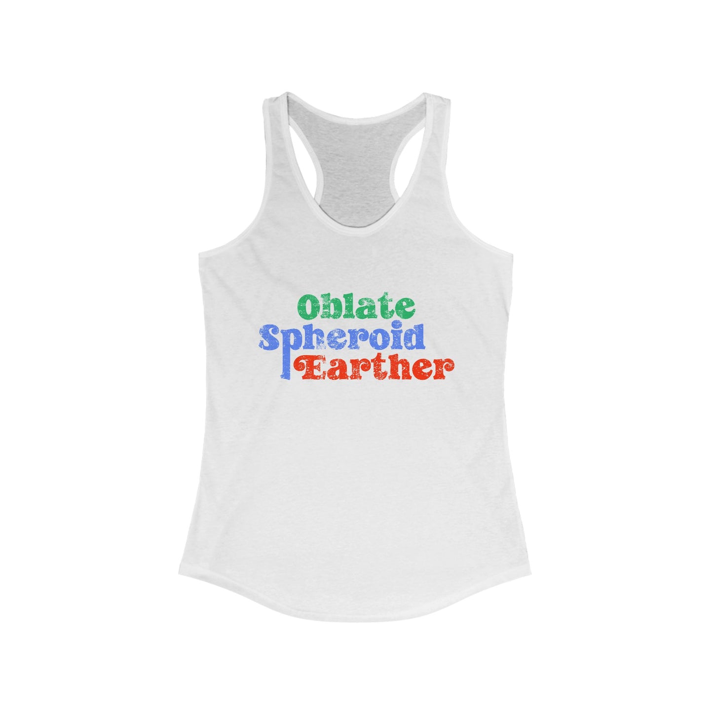 Oblate Spheroid Earther Tank Top