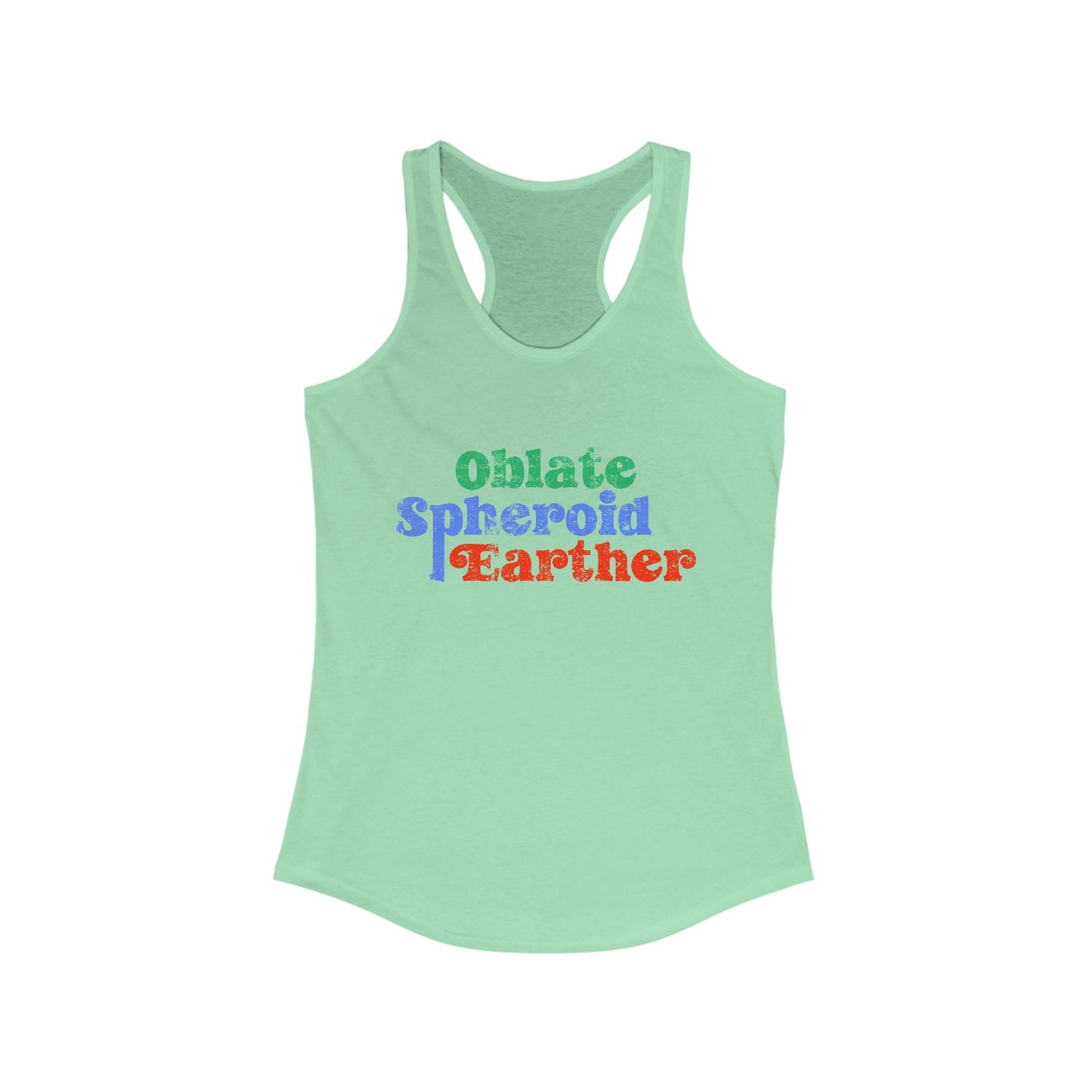 Oblate Spheroid Earther Tank Top