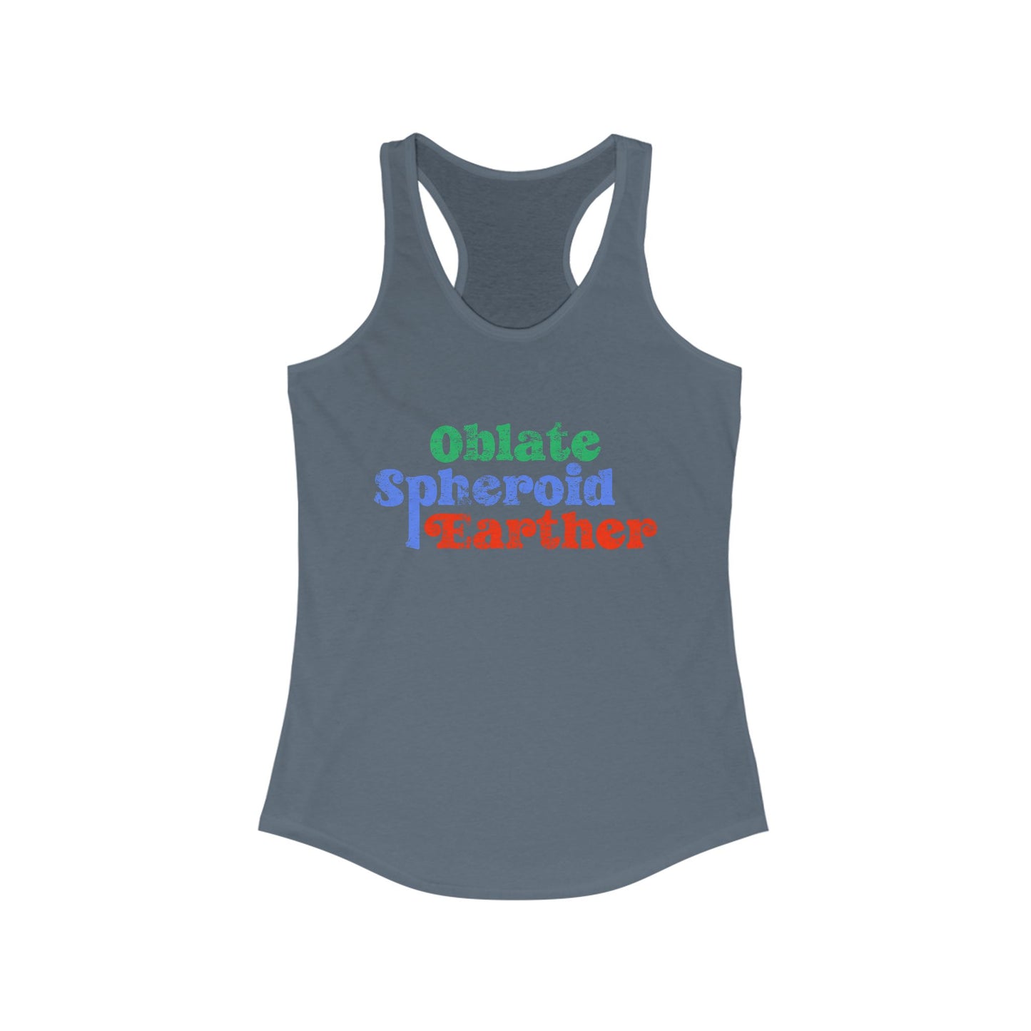 Oblate Spheroid Earther Tank Top