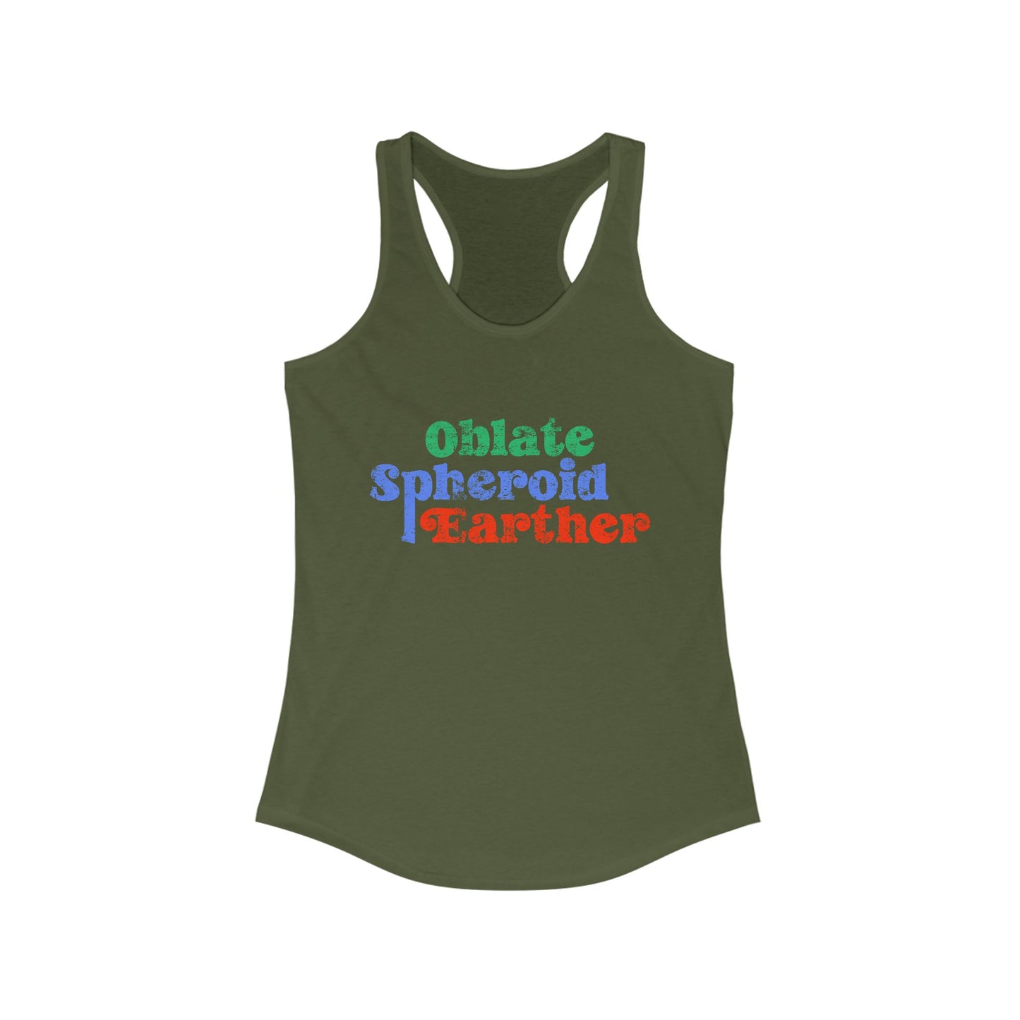Oblate Spheroid Earther Tank Top