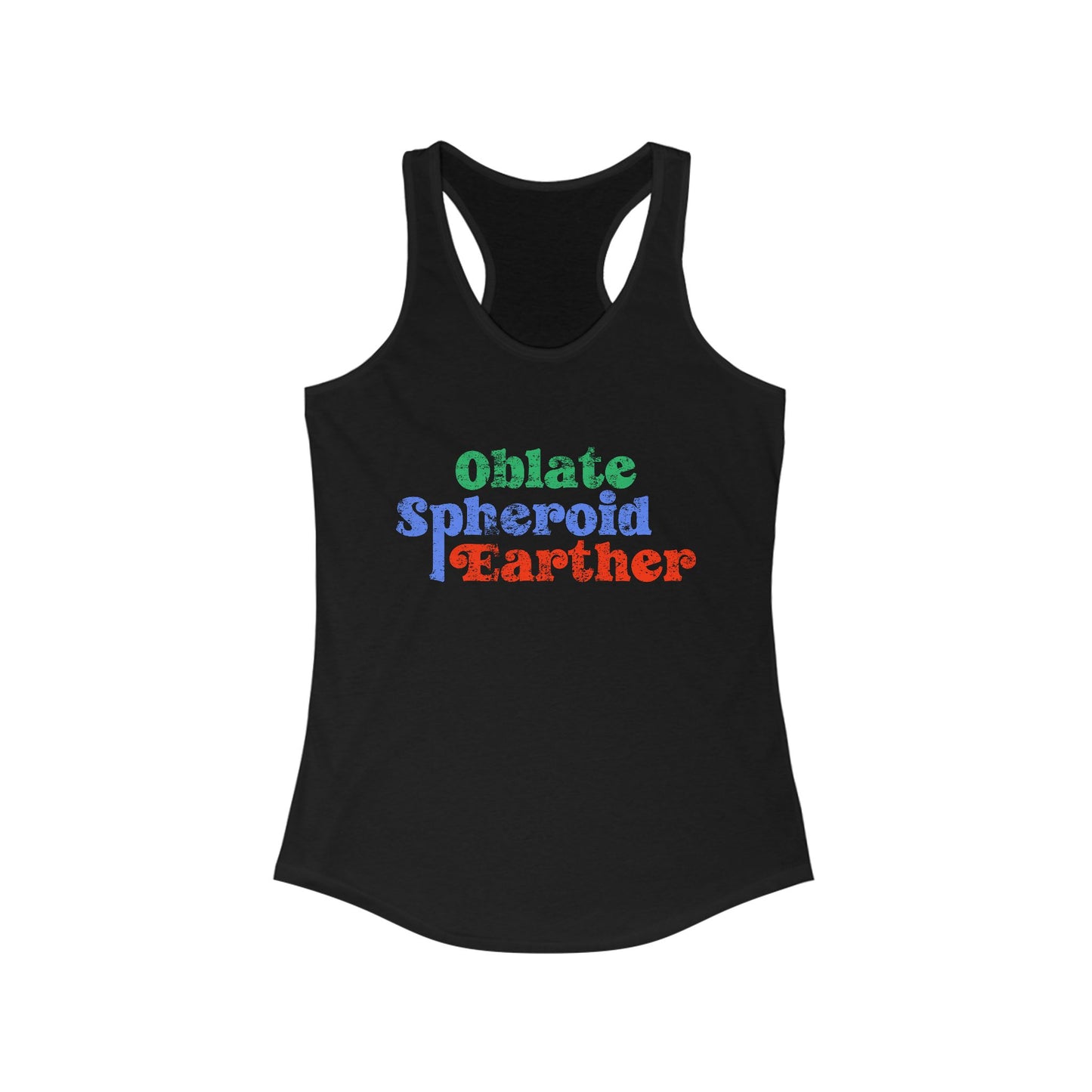 Oblate Spheroid Earther Tank Top