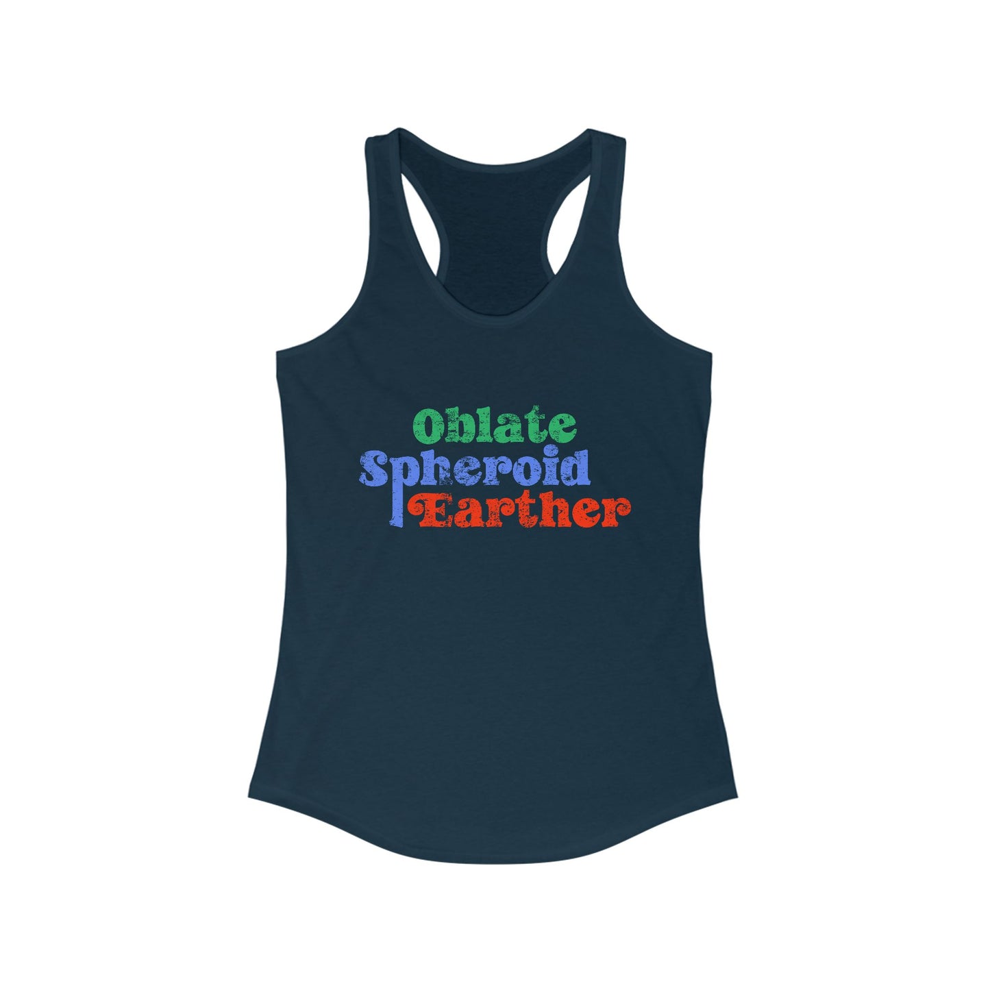 Oblate Spheroid Earther Tank Top