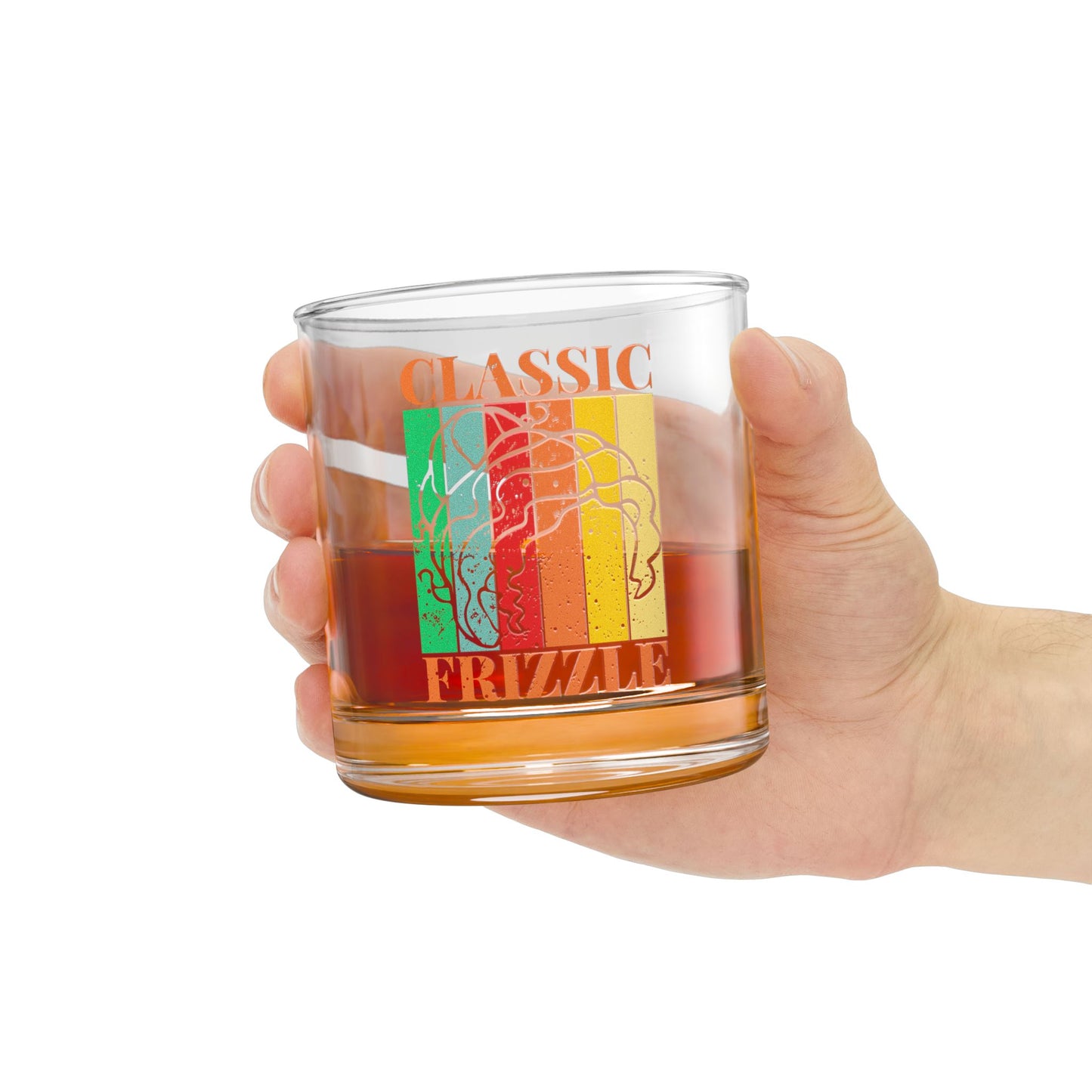 Classic Frizzle Glass Tumbler