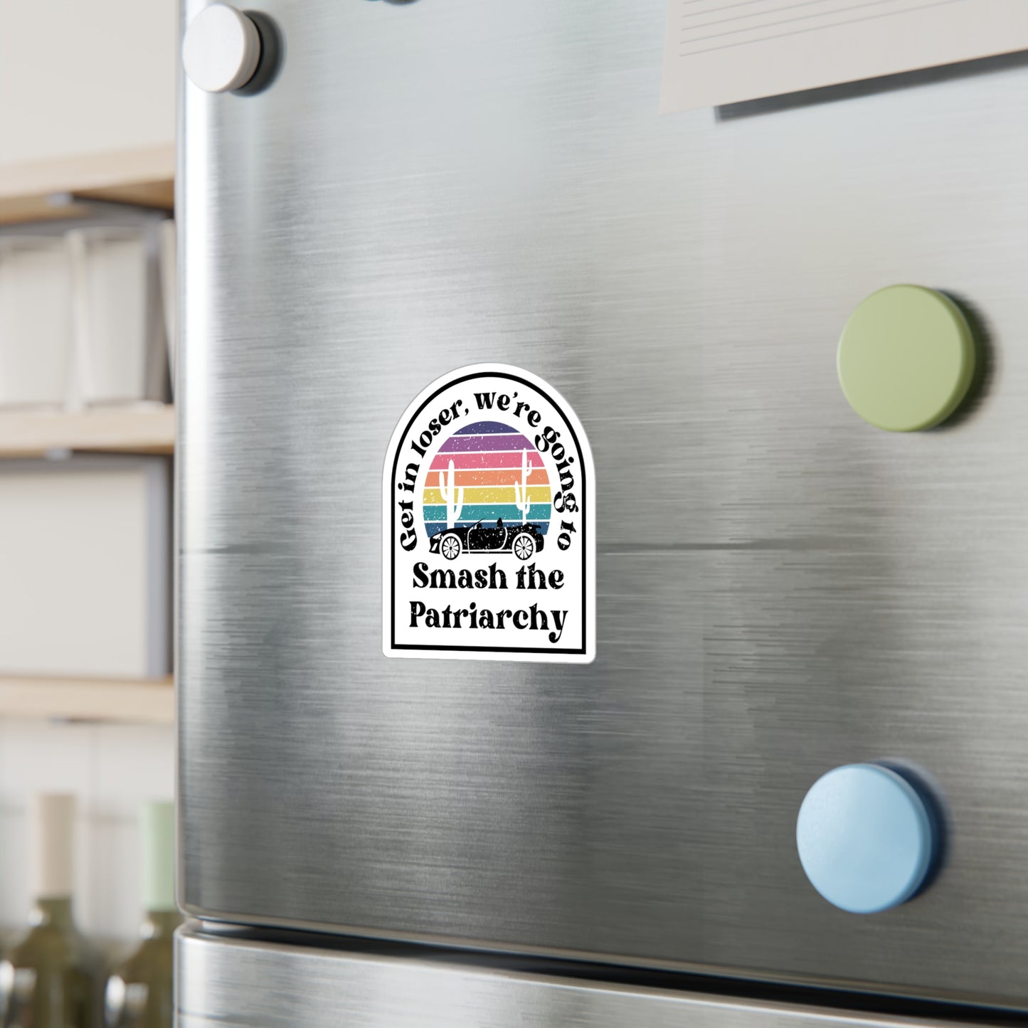 Smash The Patriarchy Sticker