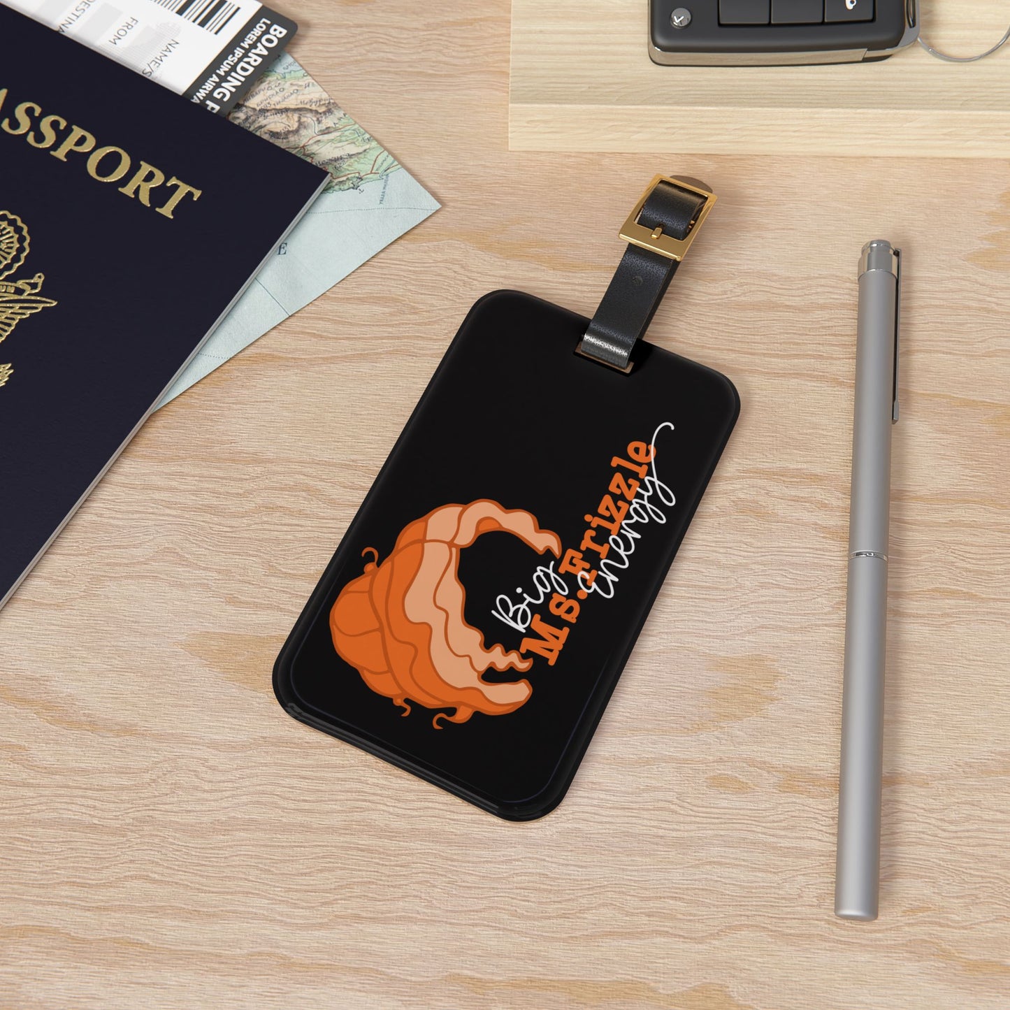 Big Ms. Frizzle Energy Luggage Tag