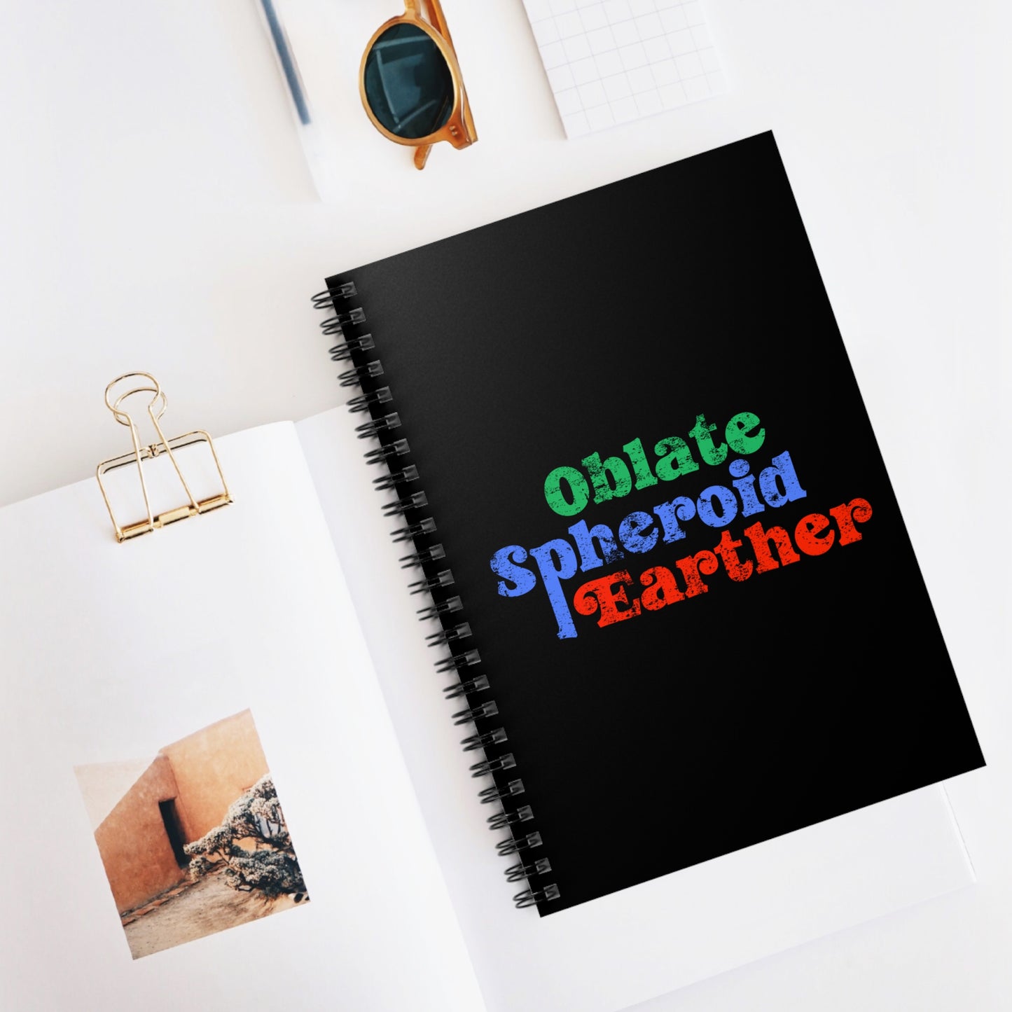 Oblate Spheroid Earther Notebook
