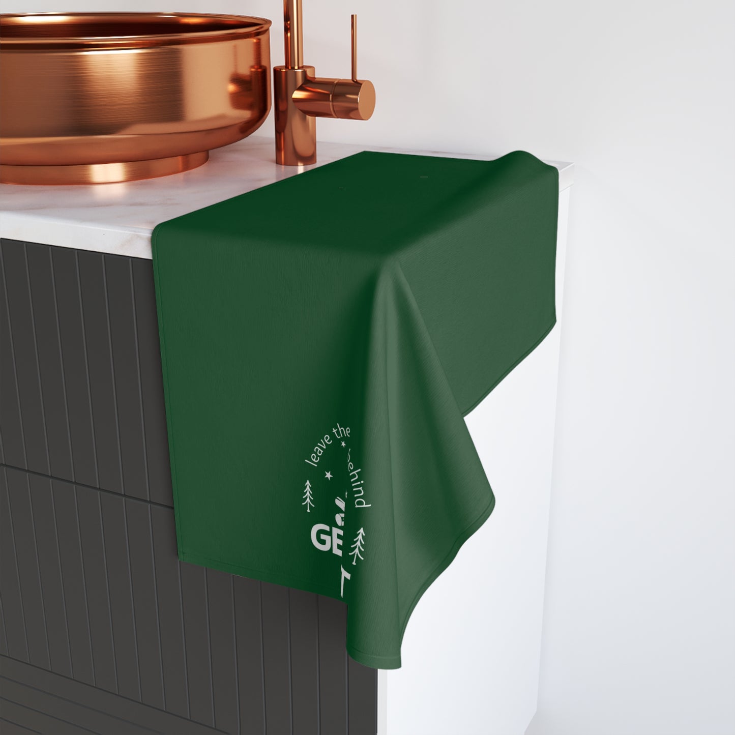 Get Lit Camping Hand Towel