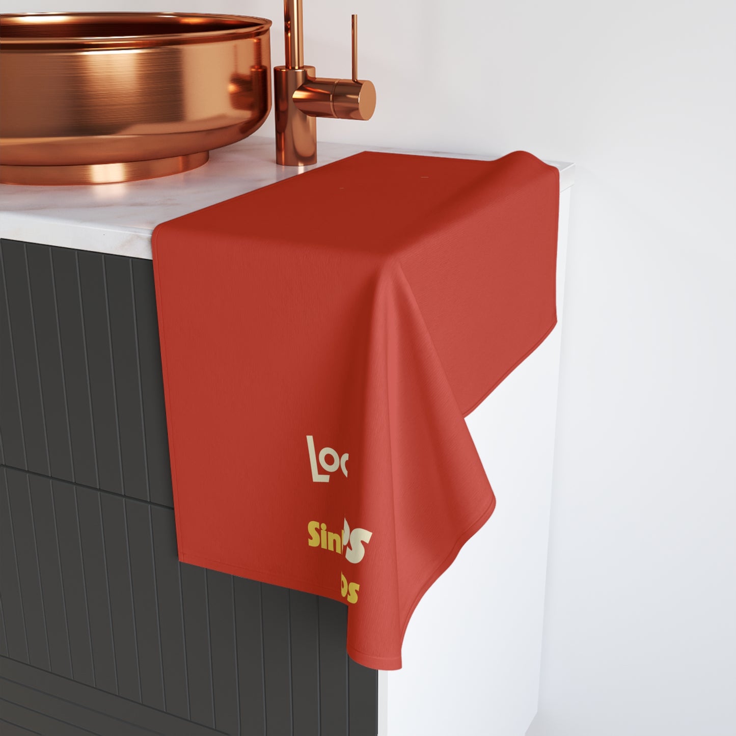 Loose Lips Sink Ships Hand Towel