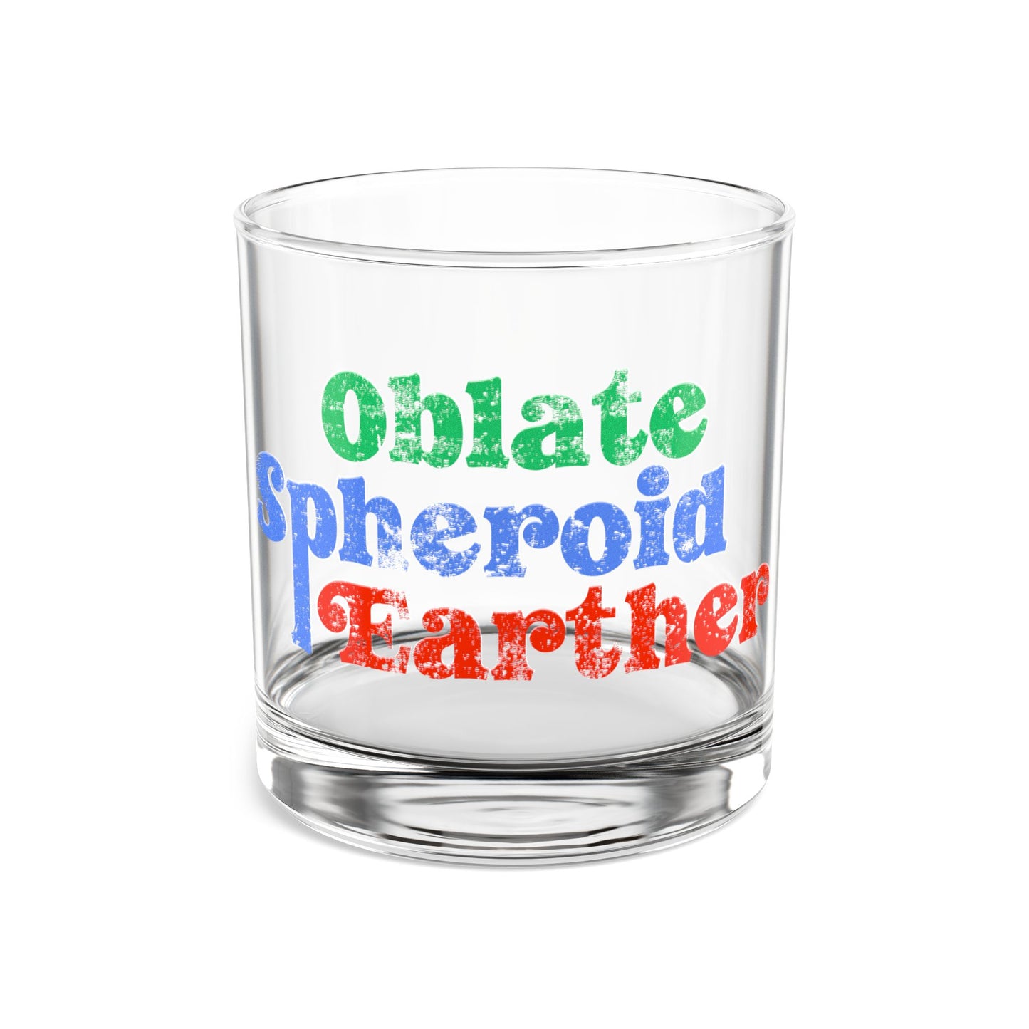 Oblate Spheroid Earther Rocks Glass Tumbler