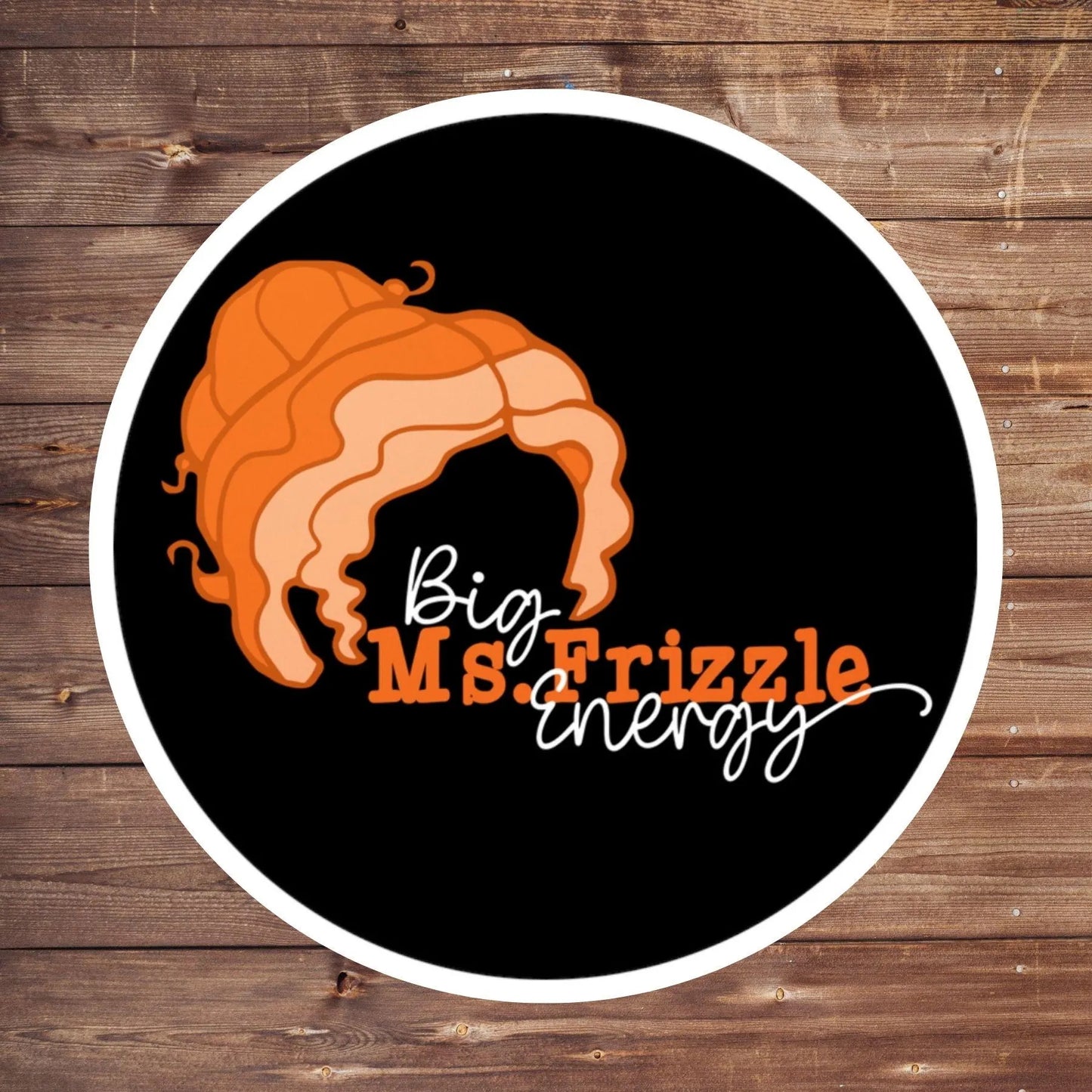 Big Ms. Frizzle Energy Sticker