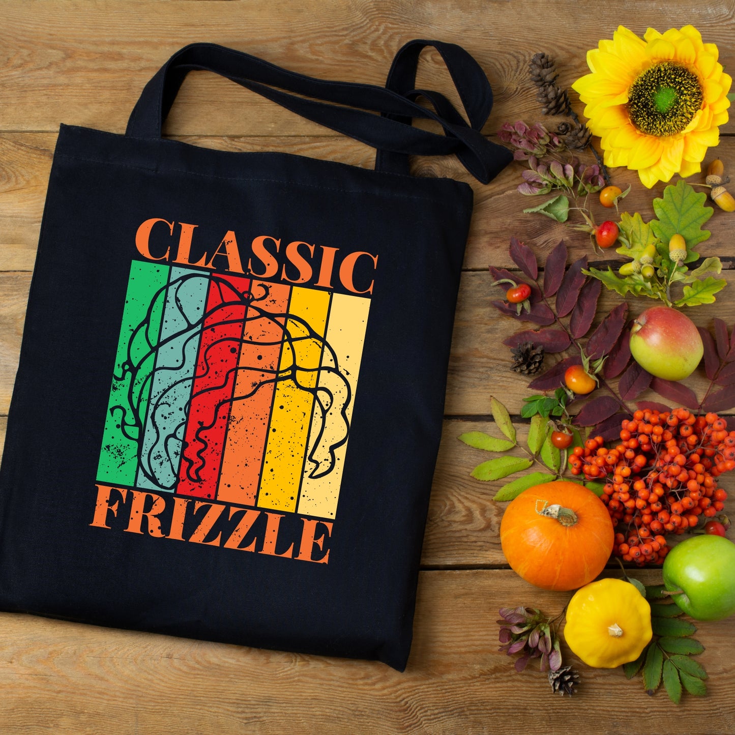 Classic Frizzle Canvas Tote Bag