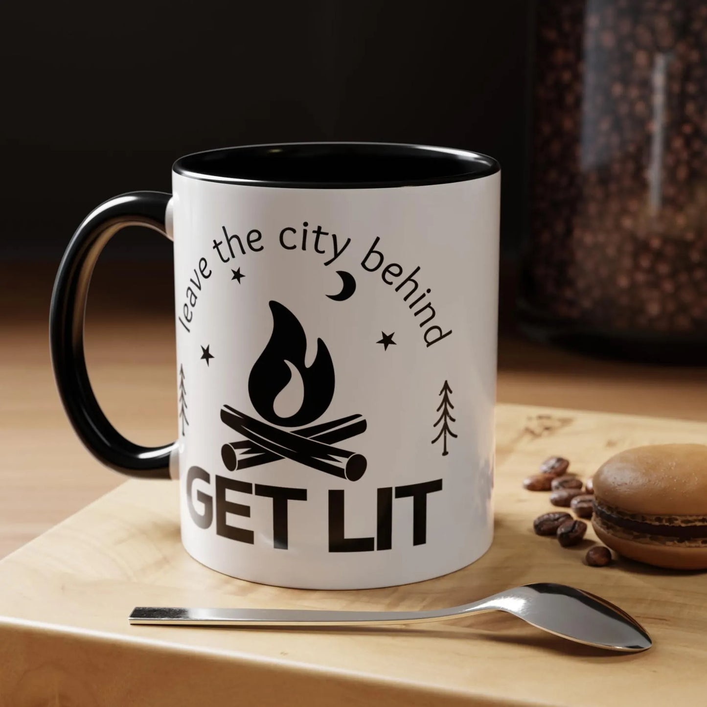Get Lit Camping Coffee Mug