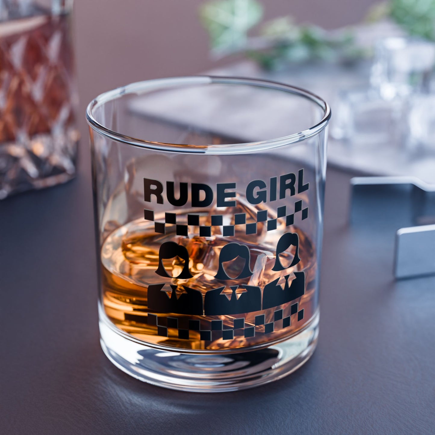 Rude Girl Rocks Glass Tumbler