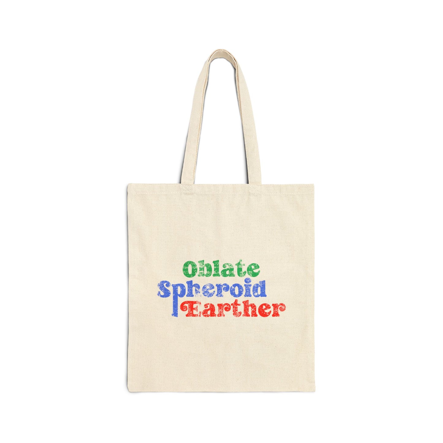 Oblate Spheroid Earther Tote Bag