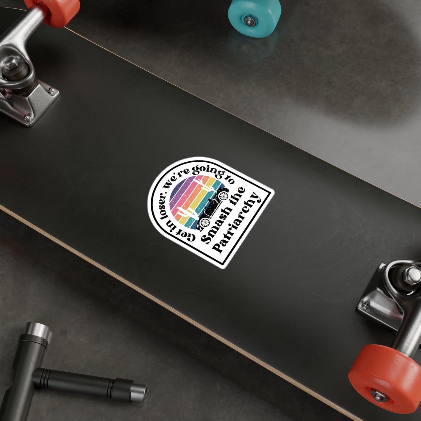 Smash The Patriarchy Sticker