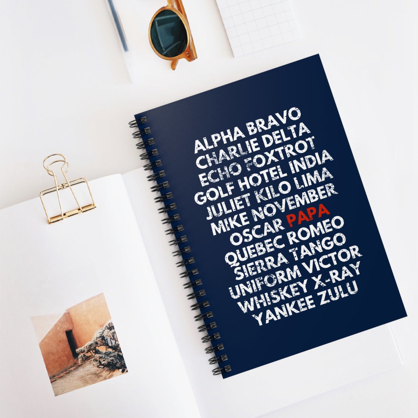 Aviator Papa Notebook