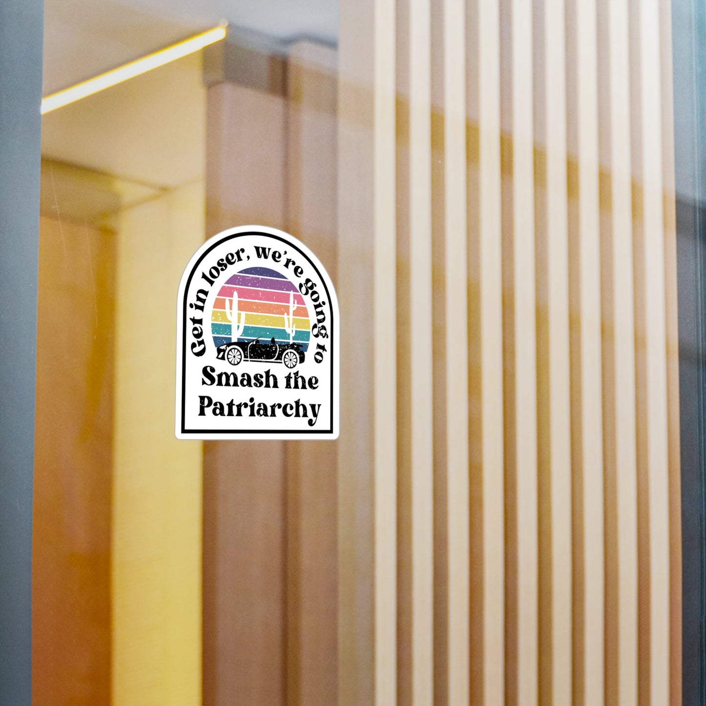 Smash The Patriarchy Sticker