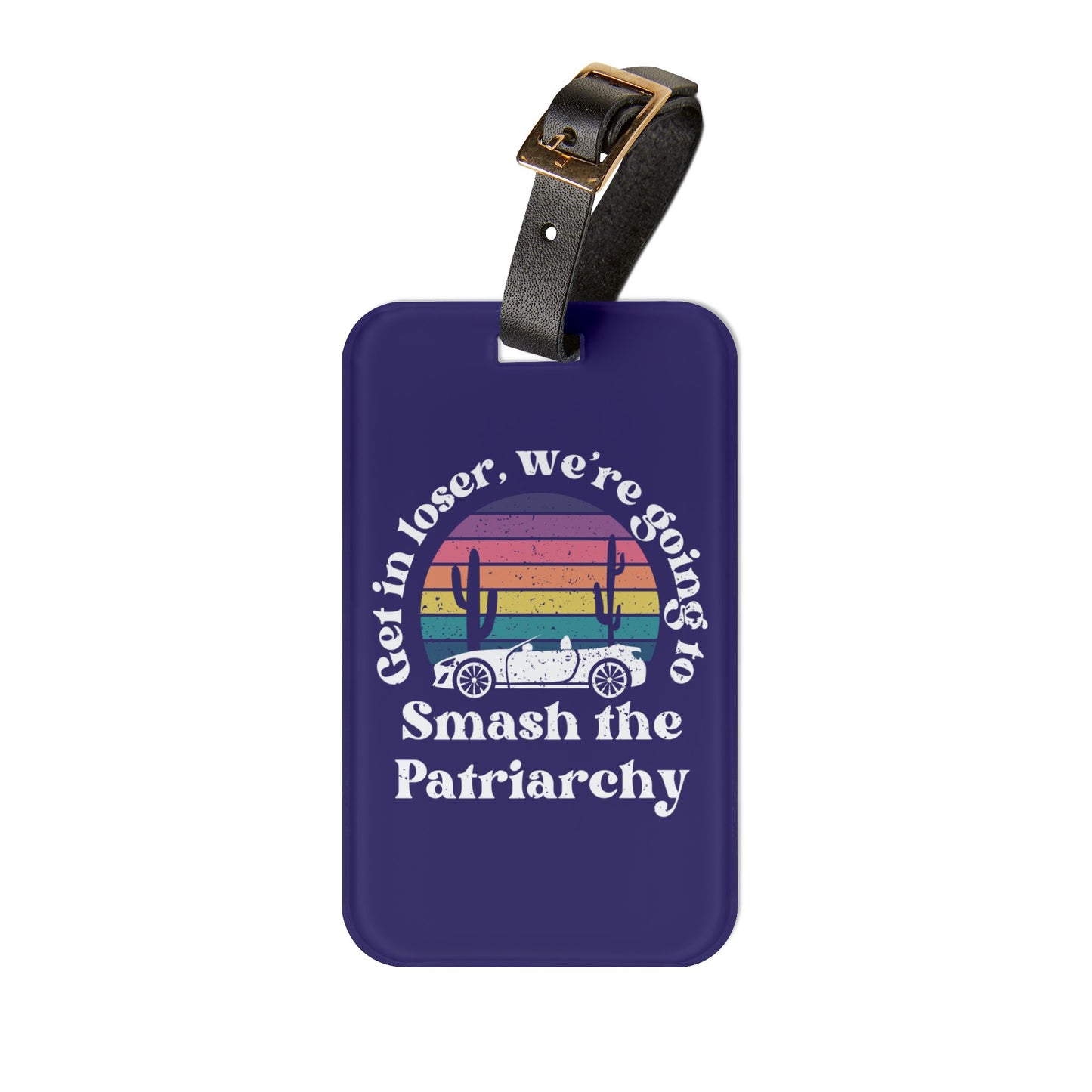 Smash The Patriarchy Luggage Tag