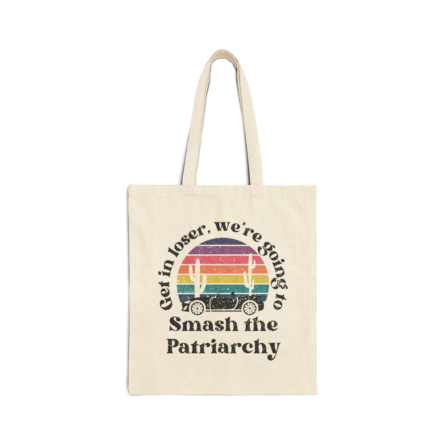 Smash The Patriarchy Canvas Tote Bag
