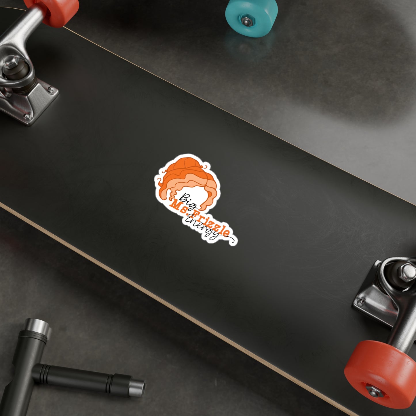 Big Ms. Frizzle Energy Sticker