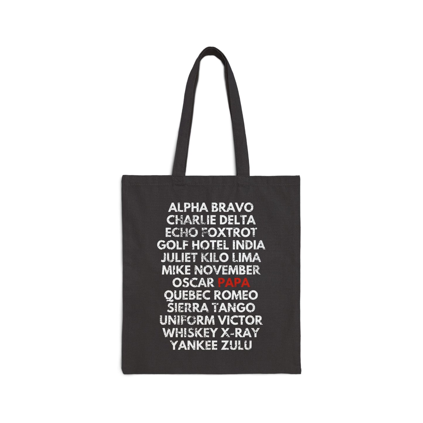 Aviator Papa Canvas Tote Bag