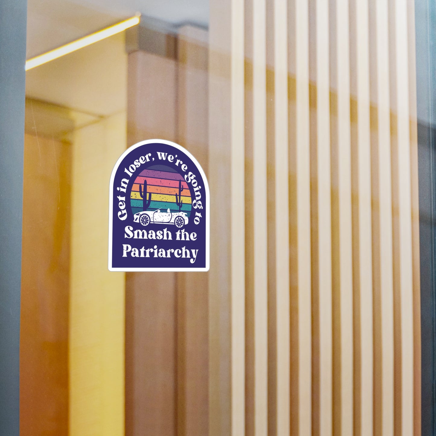 Smash The Patriarchy Sticker