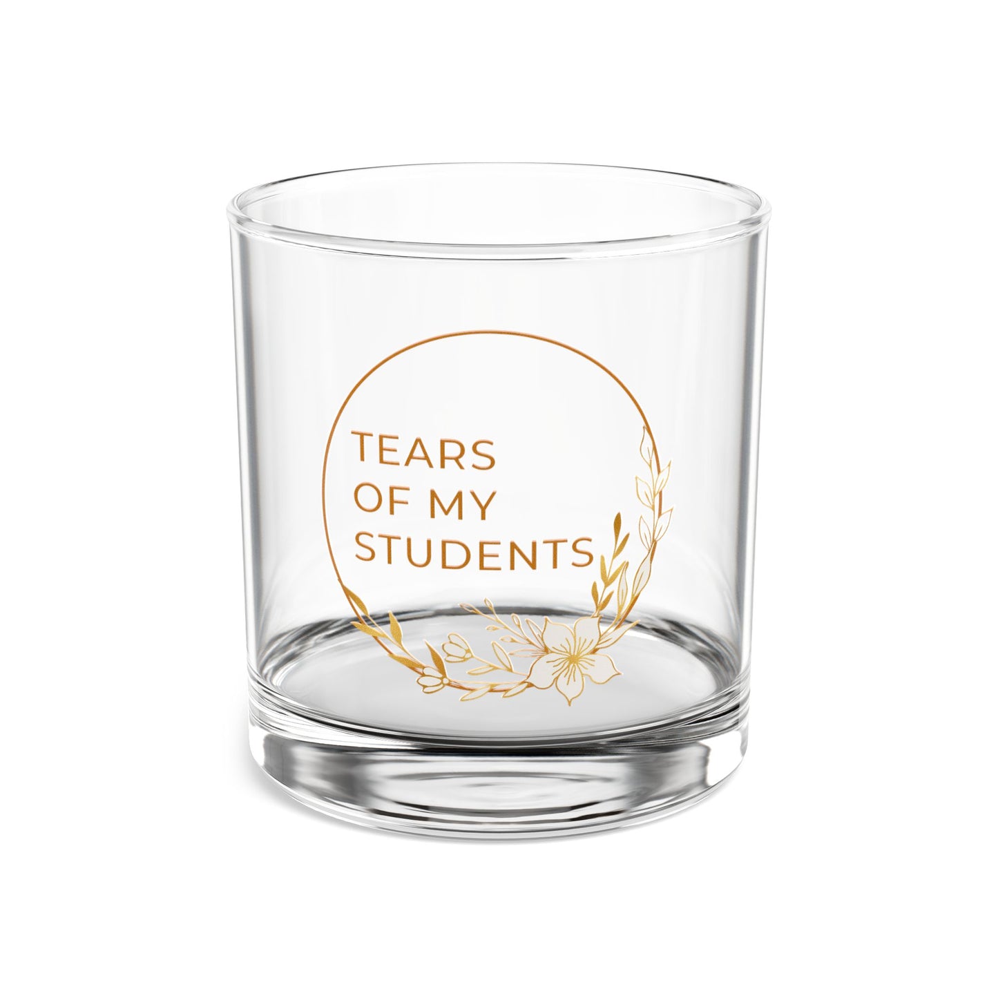 Tears of My Students Rocks Glass Tumbler
