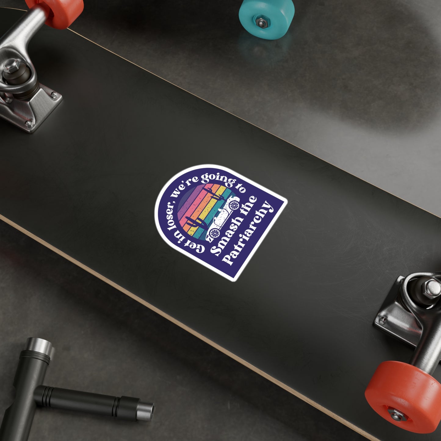 Smash The Patriarchy Sticker