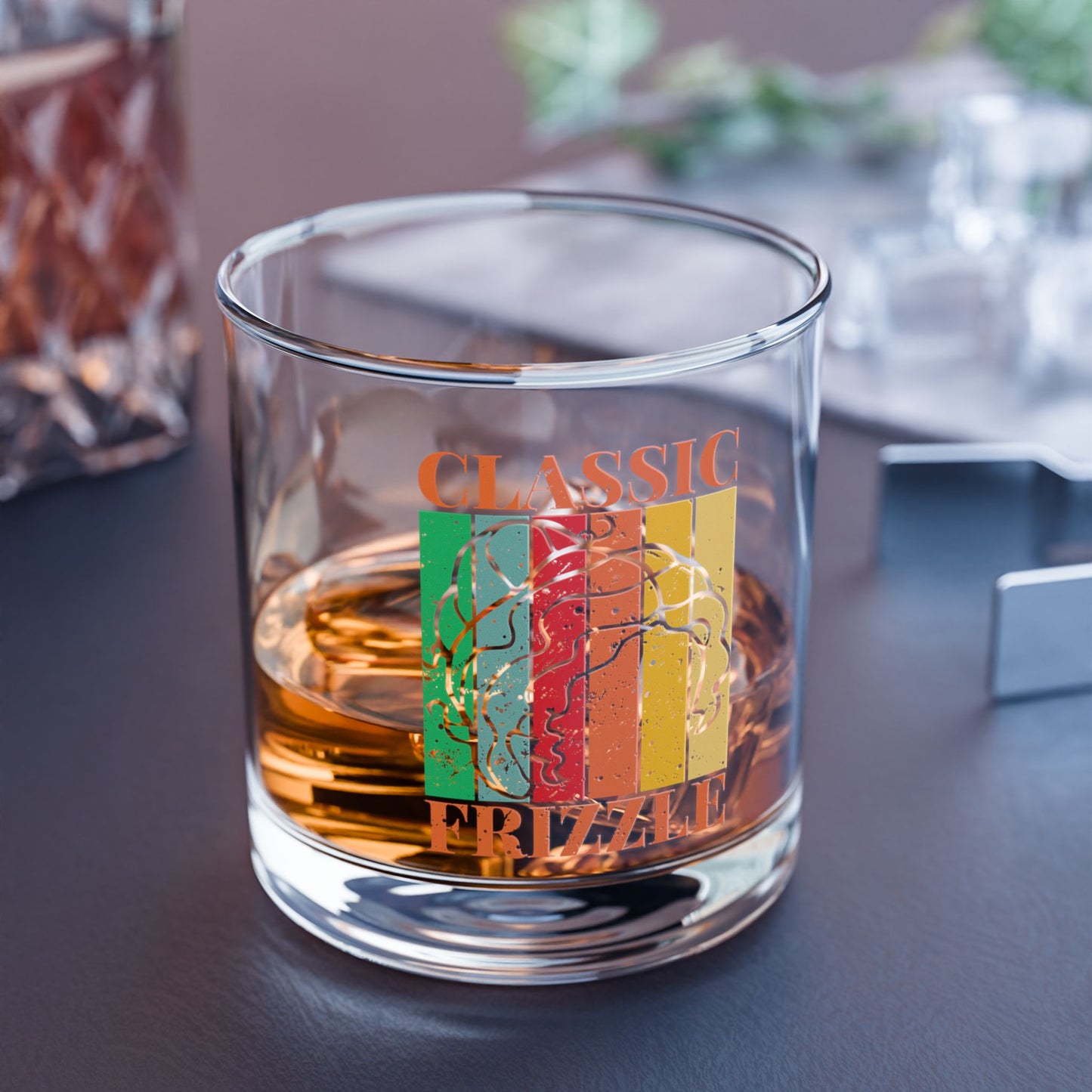 Classic Frizzle Glass Tumbler