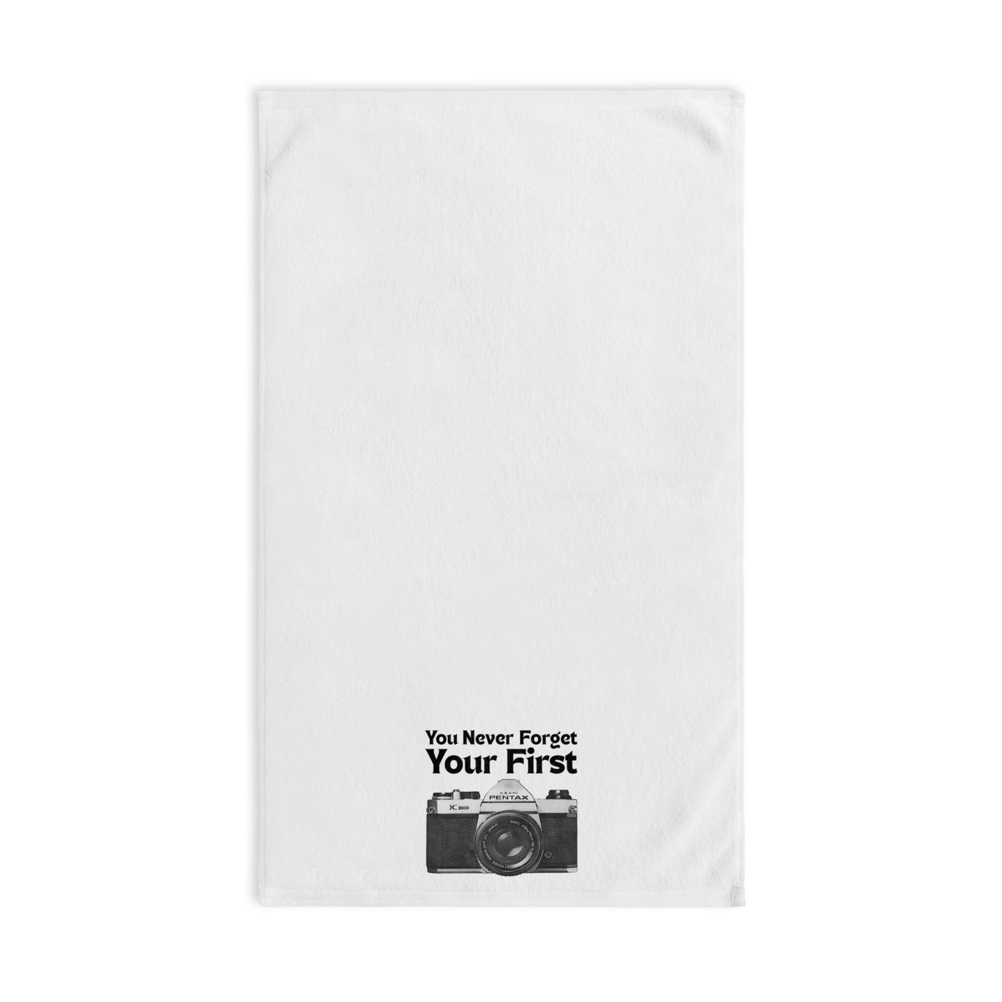 You Never Forget Your First Camera Hand Towel