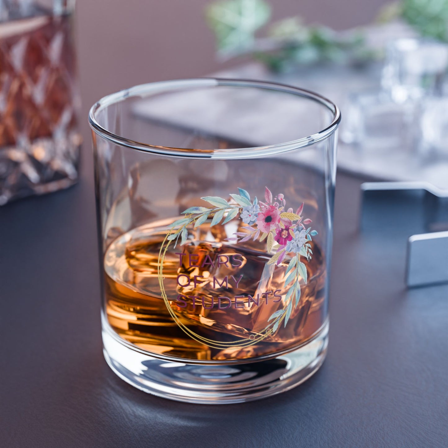 Tears of My Students Rocks Glass Tumbler