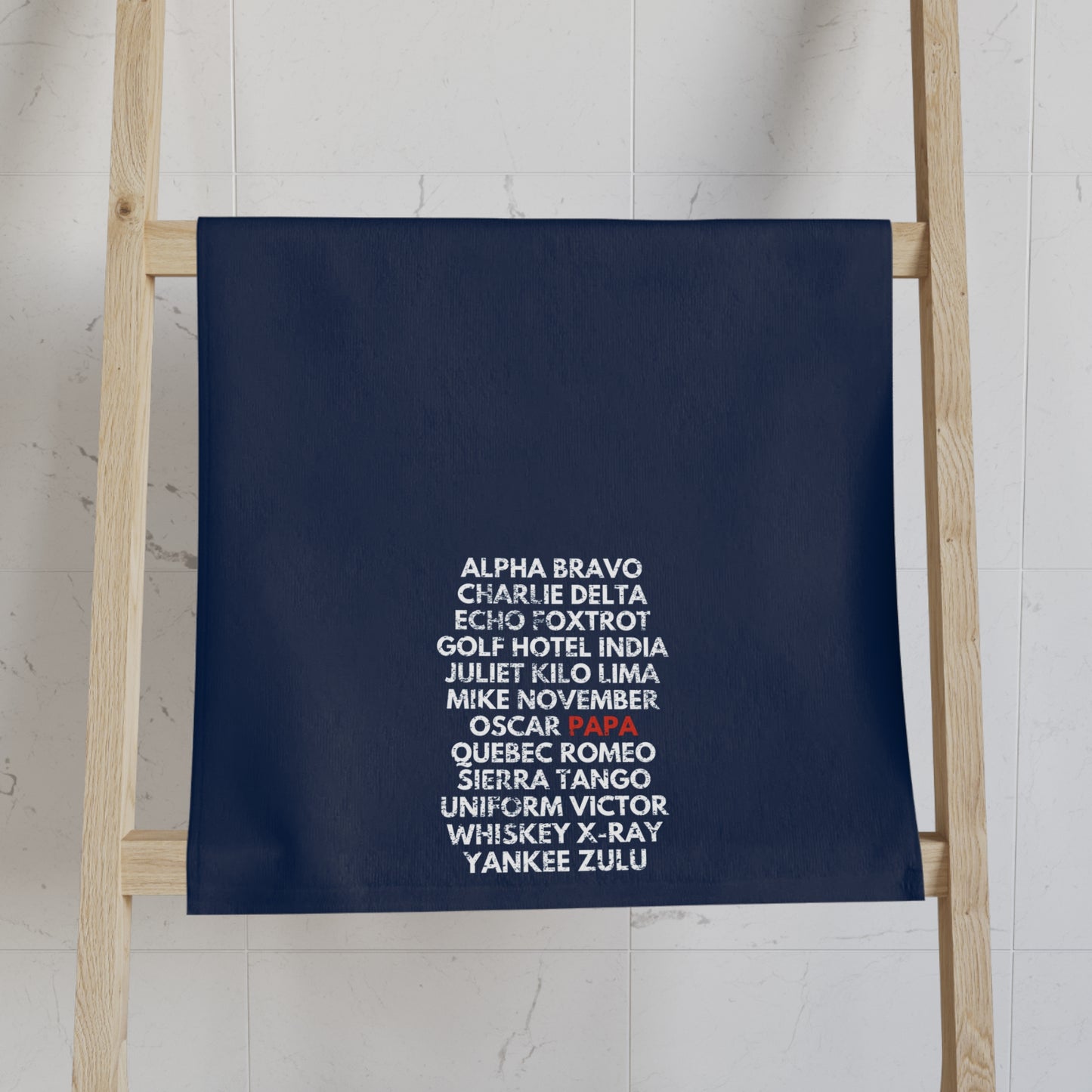 Aviator Papa Hand Towel