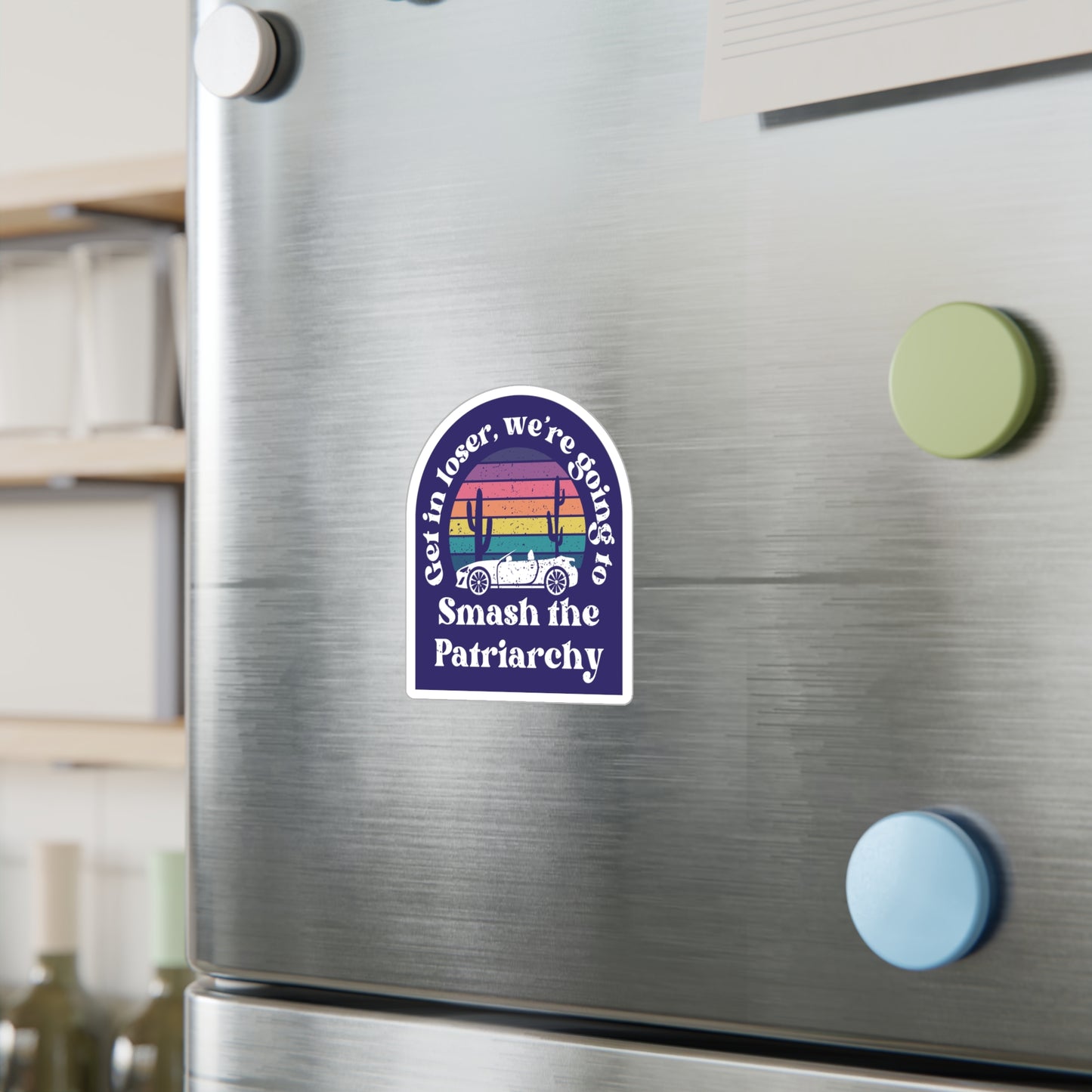 Smash The Patriarchy Sticker