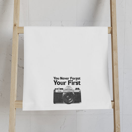 You Never Forget Your First Camera Hand Towel