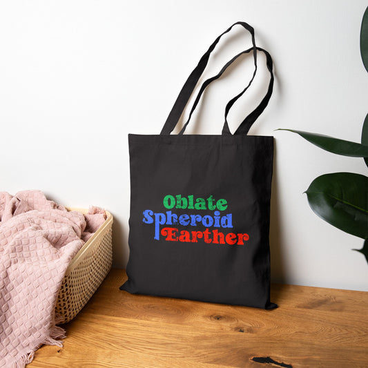 Oblate Spheroid Earther Tote Bag