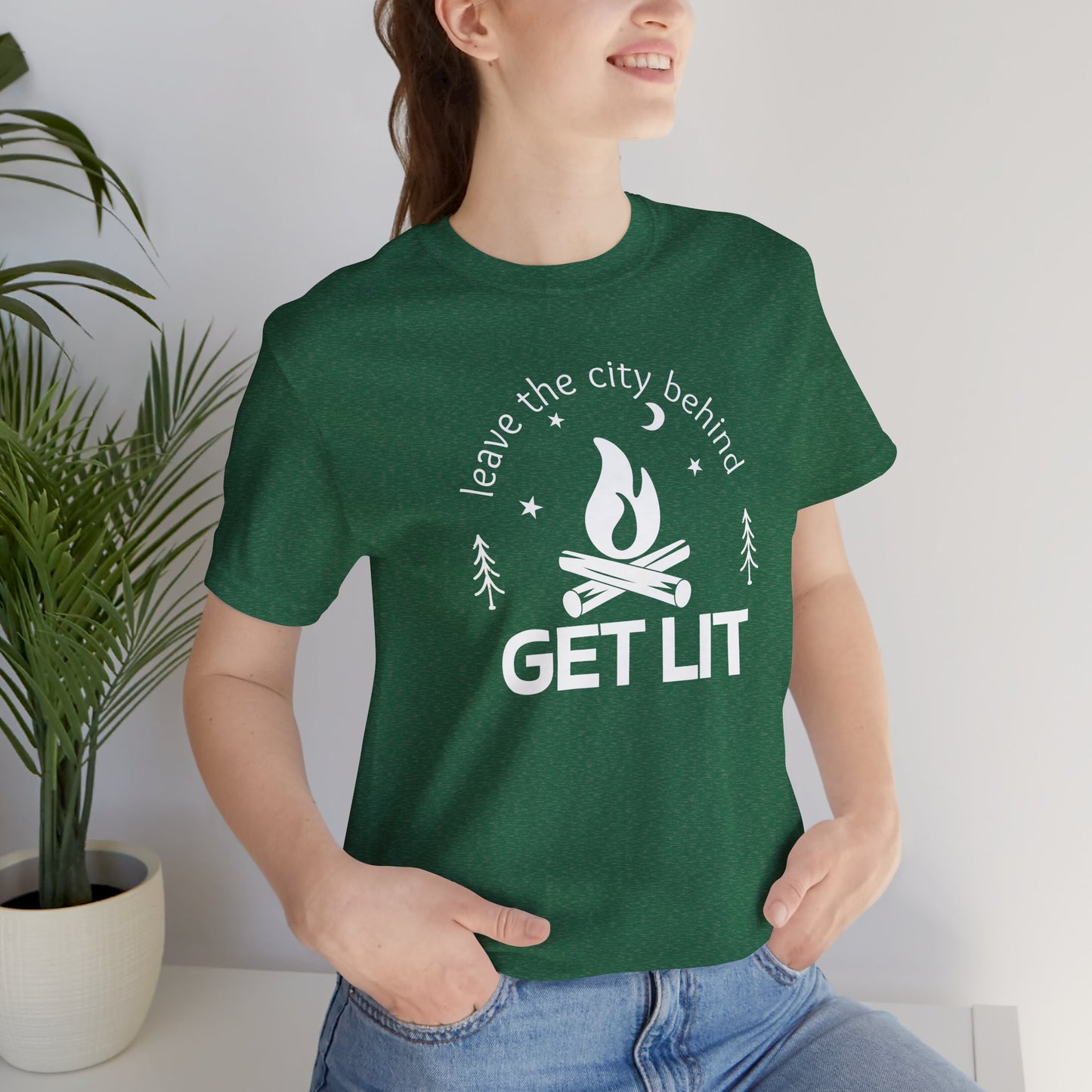 Get Lit Camping Shirt