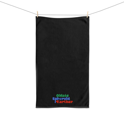 Oblate Spheroid Earther Hand Towel
