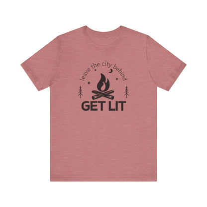 Get Lit Camping Shirt