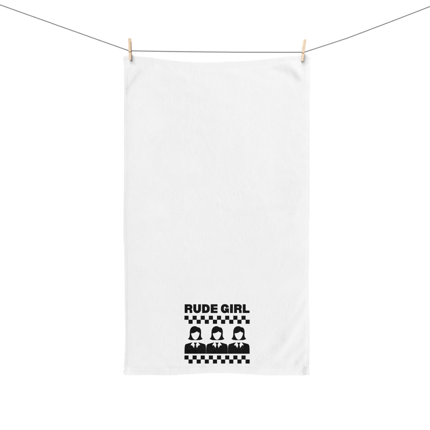 Rude Girl Hand Towel