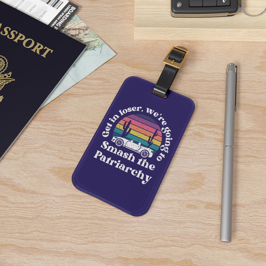 Smash The Patriarchy Luggage Tag