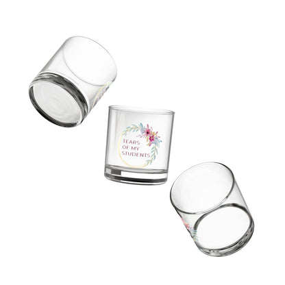 Tears of My Students Rocks Glass Tumbler