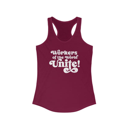 Workers of the World Unite! Tanktop