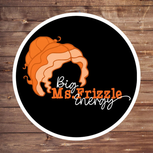 Big Ms. Frizzle Energy Sticker