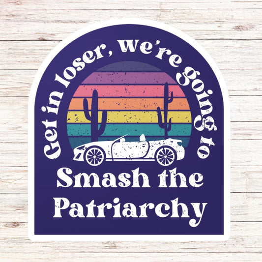 Smash The Patriarchy Sticker