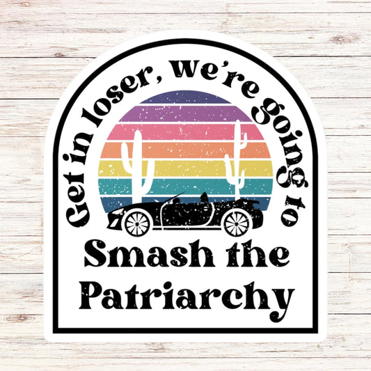 Smash The Patriarchy Sticker
