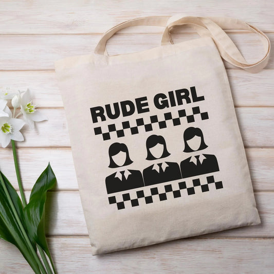 Rude Girl Canvas Tote