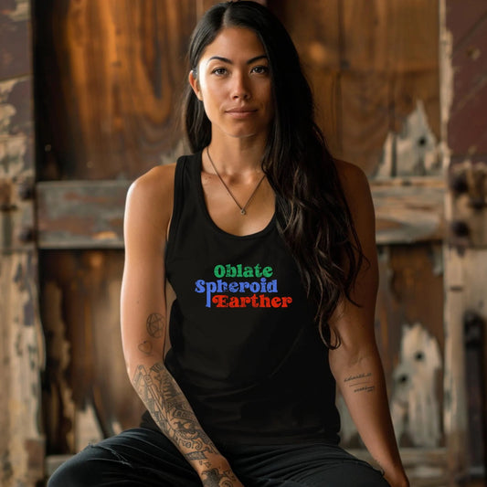 Oblate Spheroid Earther Tank Top