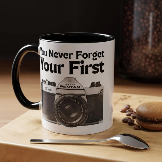 You Never Forget Your First Camera Coffee Mug