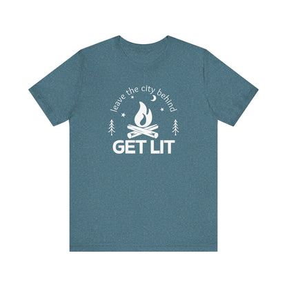 Get Lit Camping Shirt